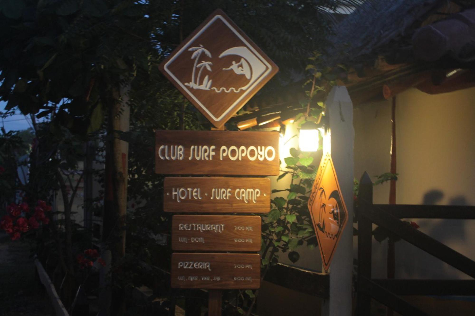 Hotel Club Surf Popoyo Exterior foto